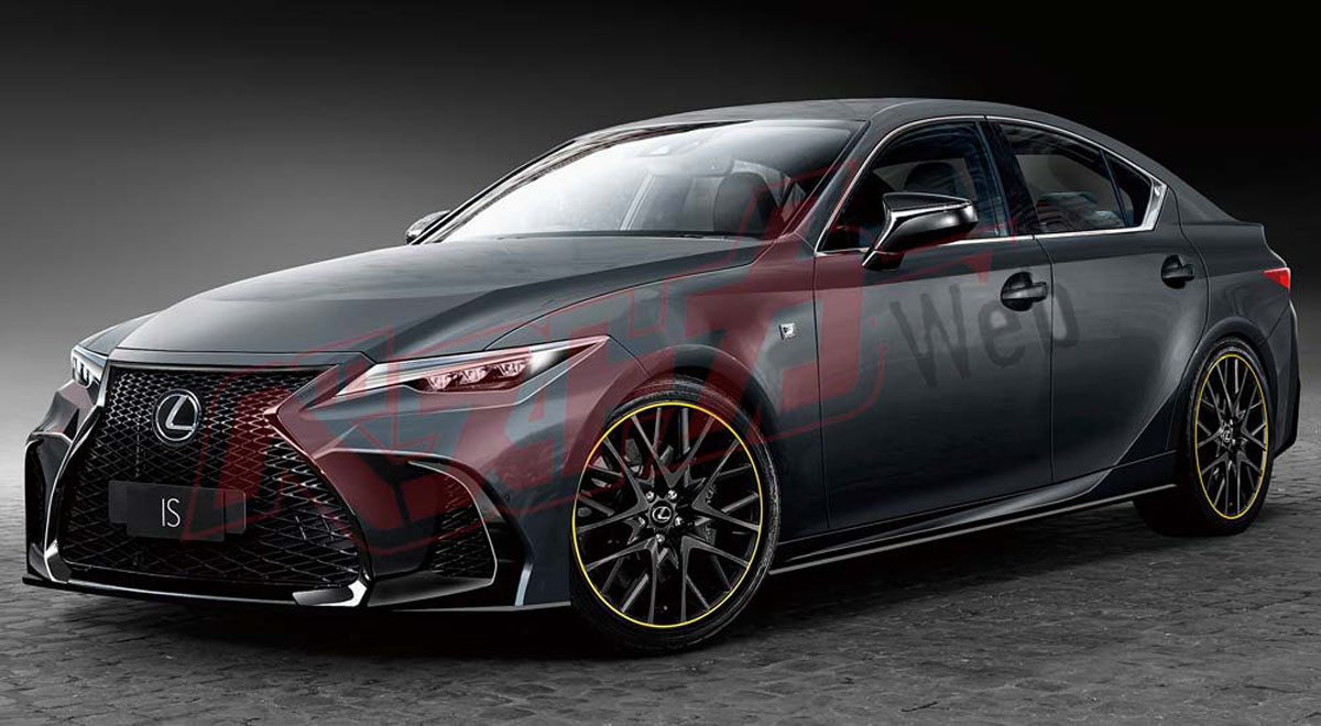 Lexus IS 大改款长这样？性能版也已经确定！