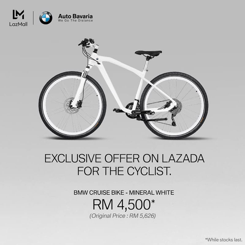 BMW 和 Lazada 合作,只需要RM 4,500即可入手一台 BMW !
