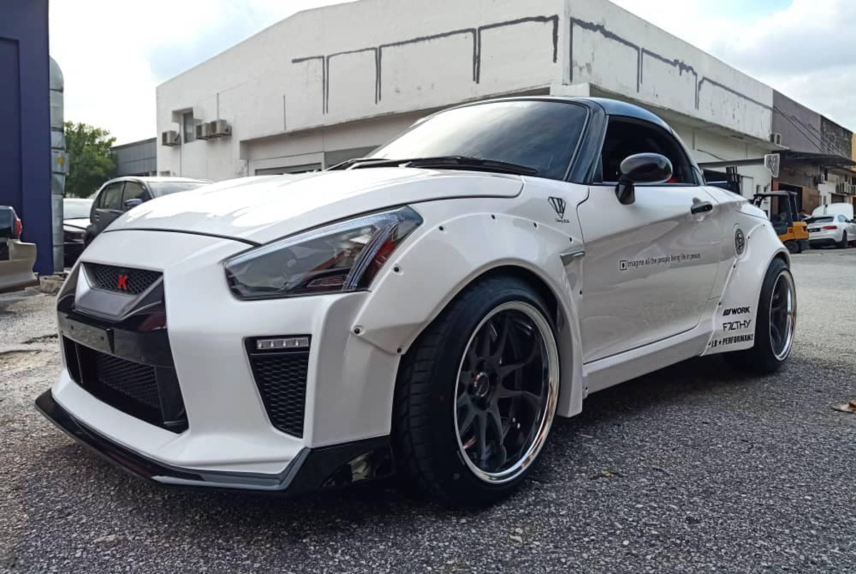 迷你 GT-R 佬！我国出现 Daihatsu Copen GT-K ！