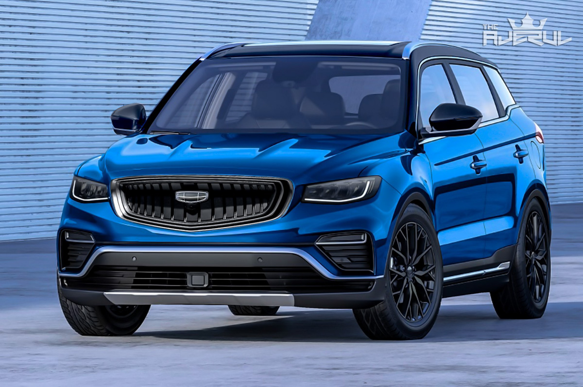 Geely Boyue PRO 改装构想图，有点像 Volvo 耶！