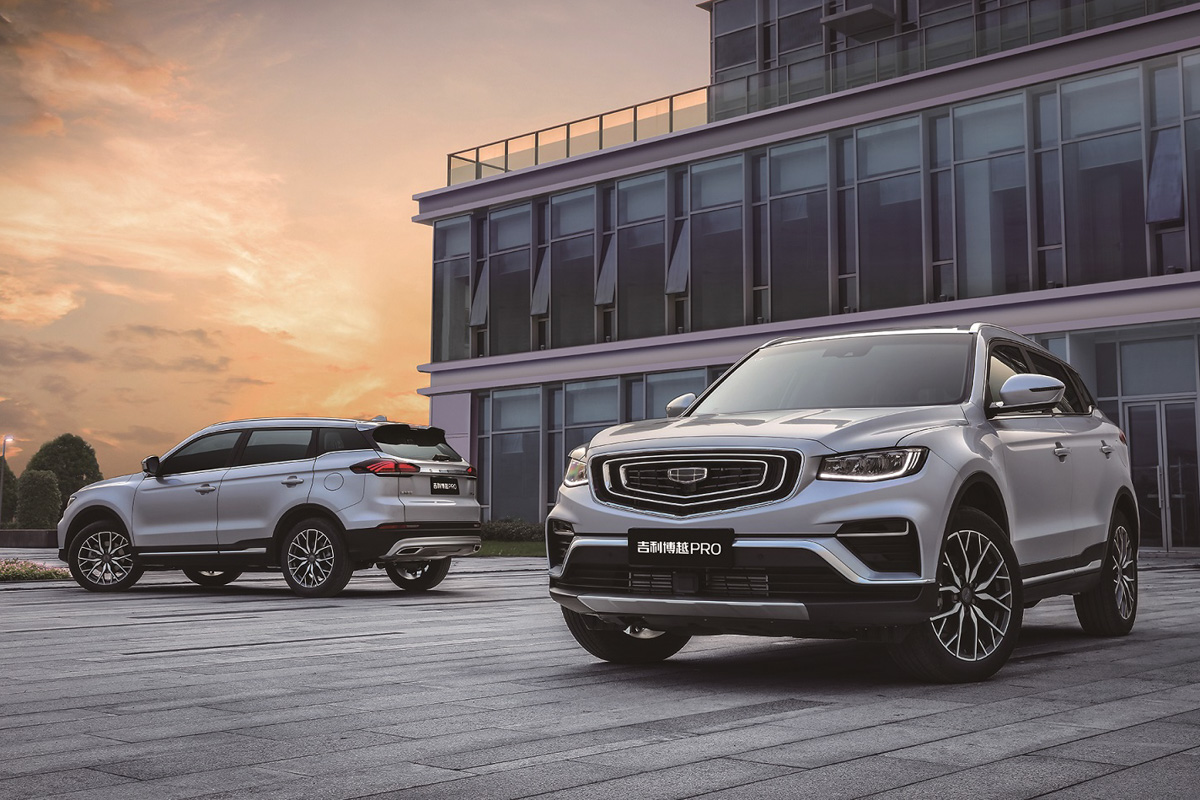 Geely Boyue PRO 静态实拍，小改款大改变！