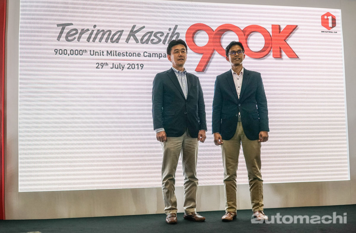 Honda Malaysia 累计销量即将突破900,000大关！