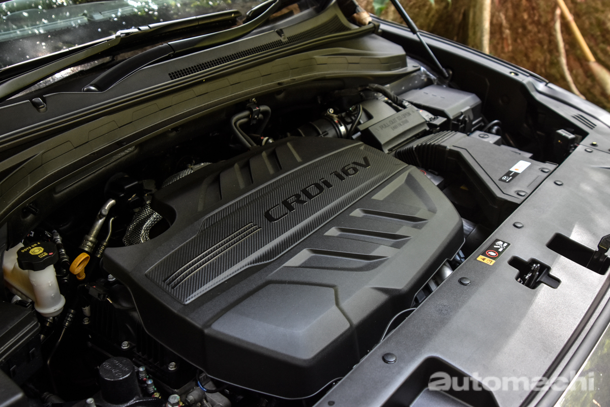 2019 Hyundai Santa Fe ，柴油引擎比较好！