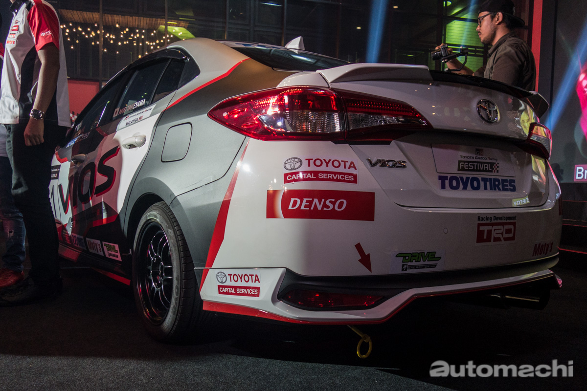 Toyota Gazoo Racing 第三季震撼开幕，全新 Vios 赛车更加帅气！