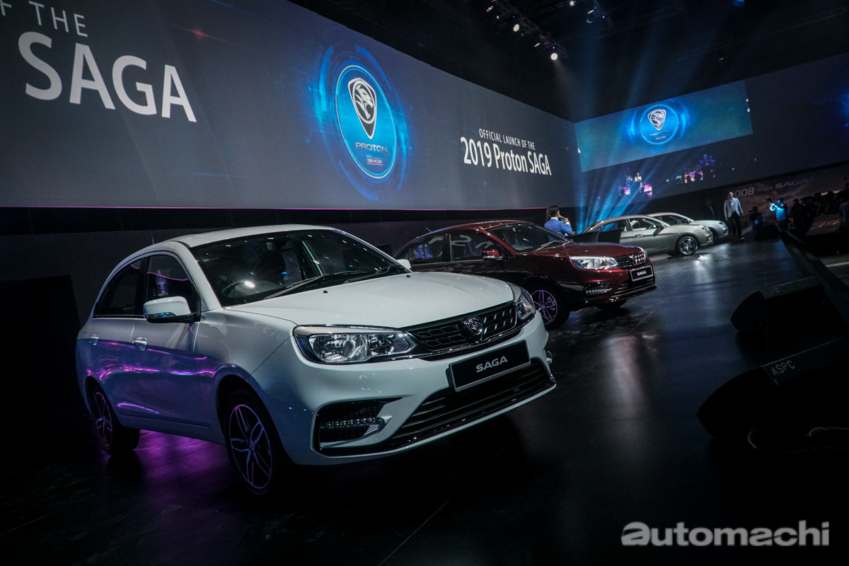 2019 Proton Saga 正式发布！售价由