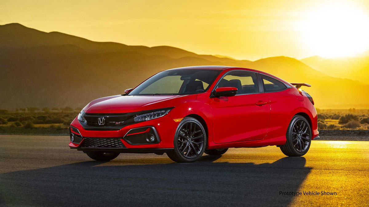 2020 Honda Civic Si 登场，1.5涡轮引擎最大马力205 Hp