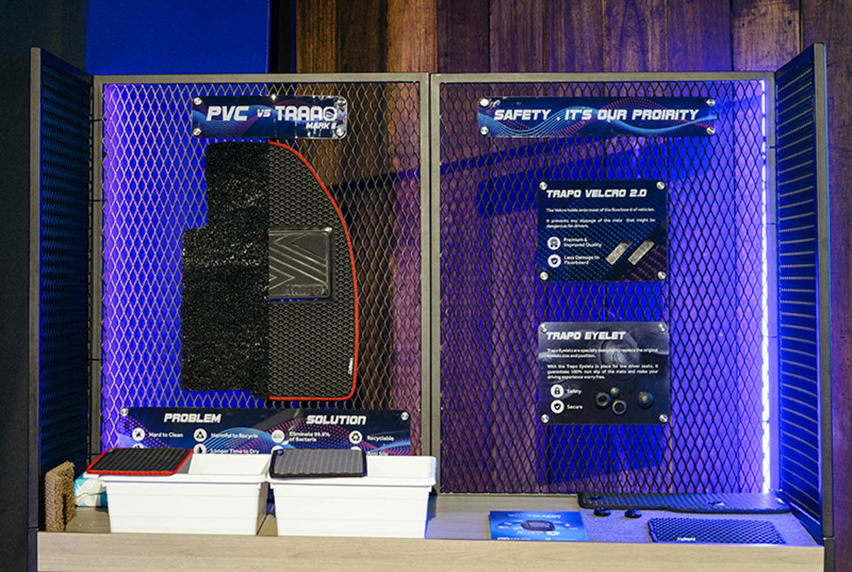 Trapo 公司正式发布 Trapo Mark ll 汽车脚垫。