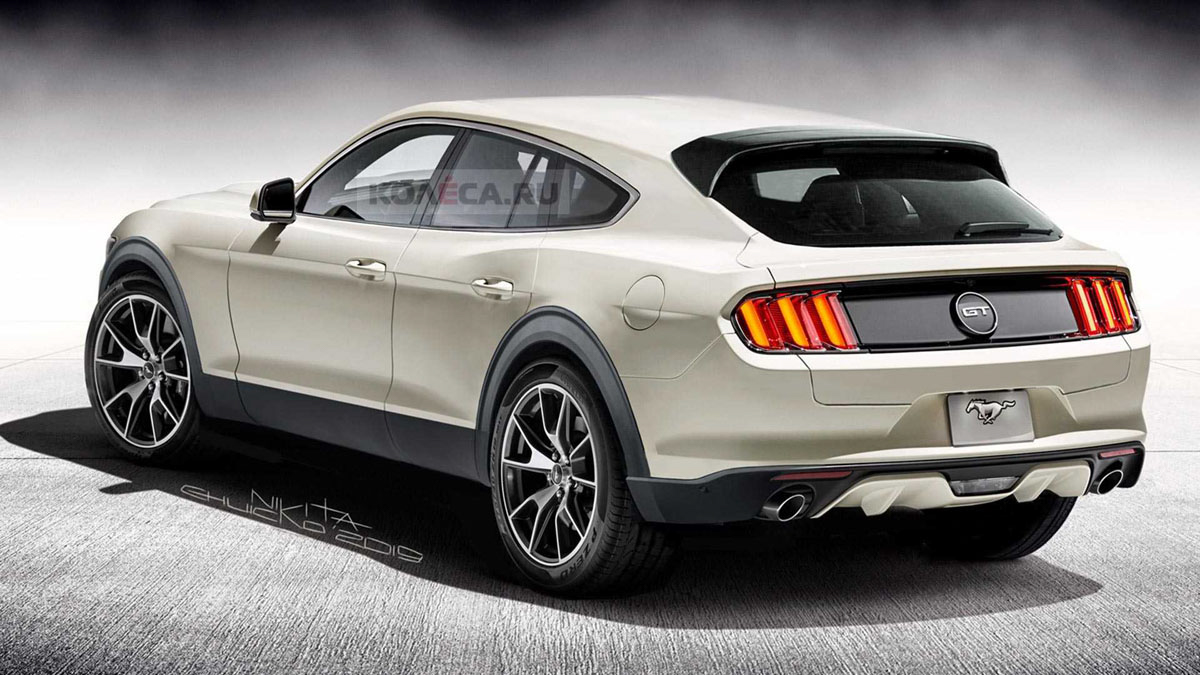Ford Mustang Crossover 或取名 Ford Mach E