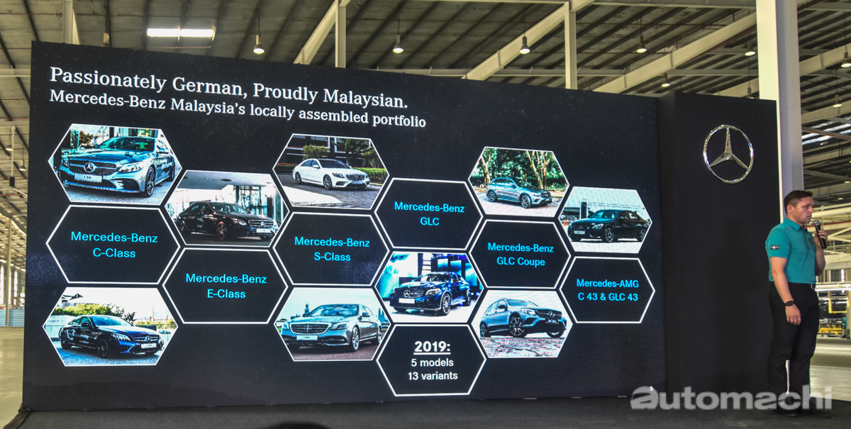 Mercedes-Benz Malaysia 在我国累计组装100,000辆汽车