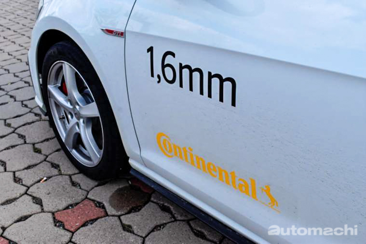 轮胎花纹深度（ Tyre Tread Depth ）对刹车距离的影响