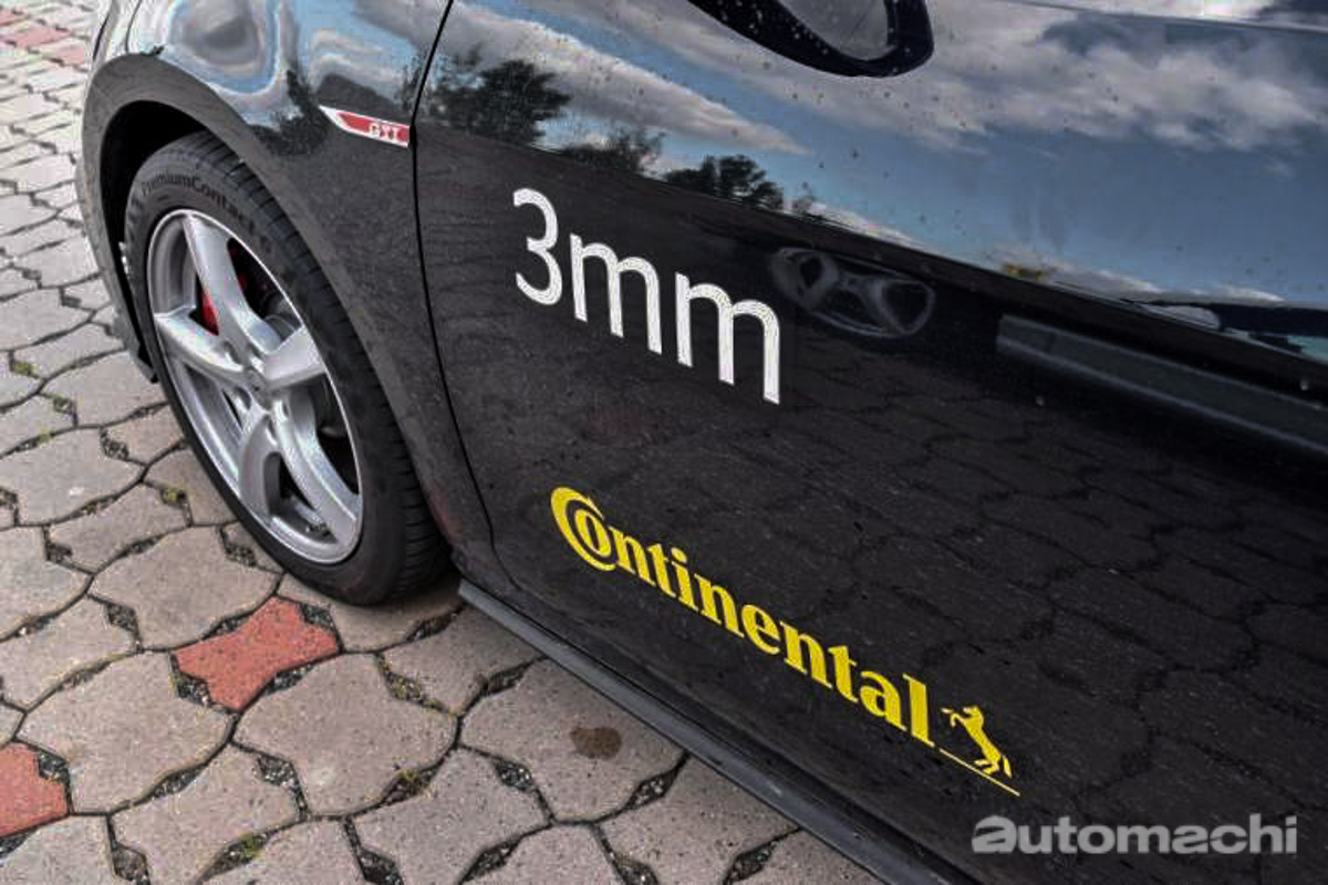 轮胎花纹深度（ Tyre Tread Depth ）对刹车距离的影响