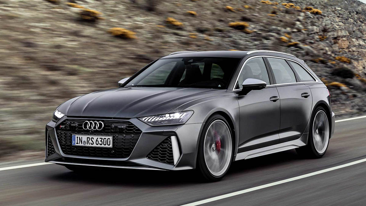 将 RS6 Avant 这凶悍的前脸移植进五门房跑 Audi RS7 