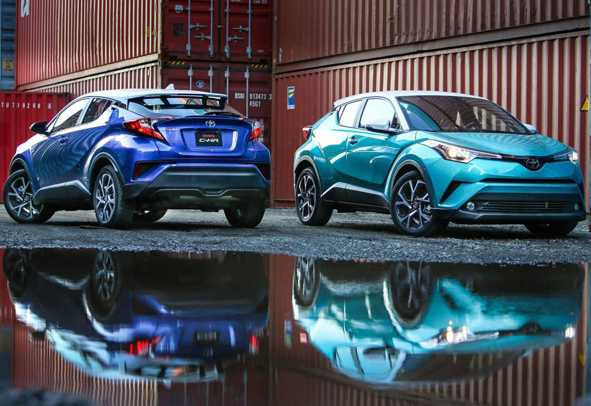 小改款 Toyota C-HR 照片流出，改款后更加炫酷。