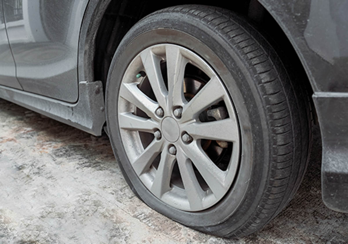 汽车小知识：Tyre 为什么会肿胀。