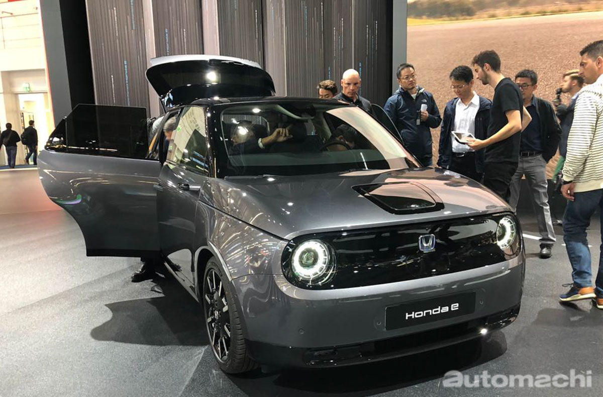 IAA 2019：娇小可爱的纯电动车 Honda e 实车鉴赏