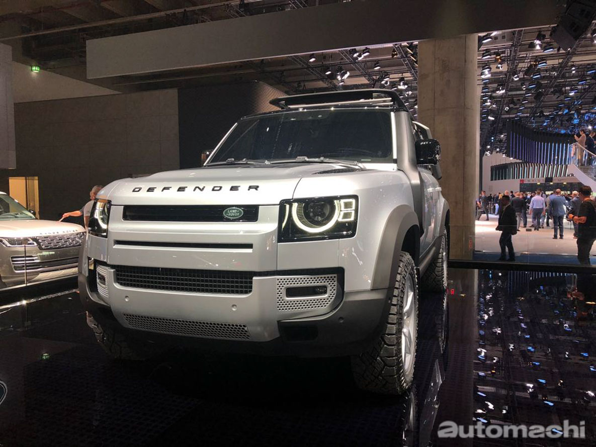 IAA 2019：2020 Land Rover Defender 实车鉴赏