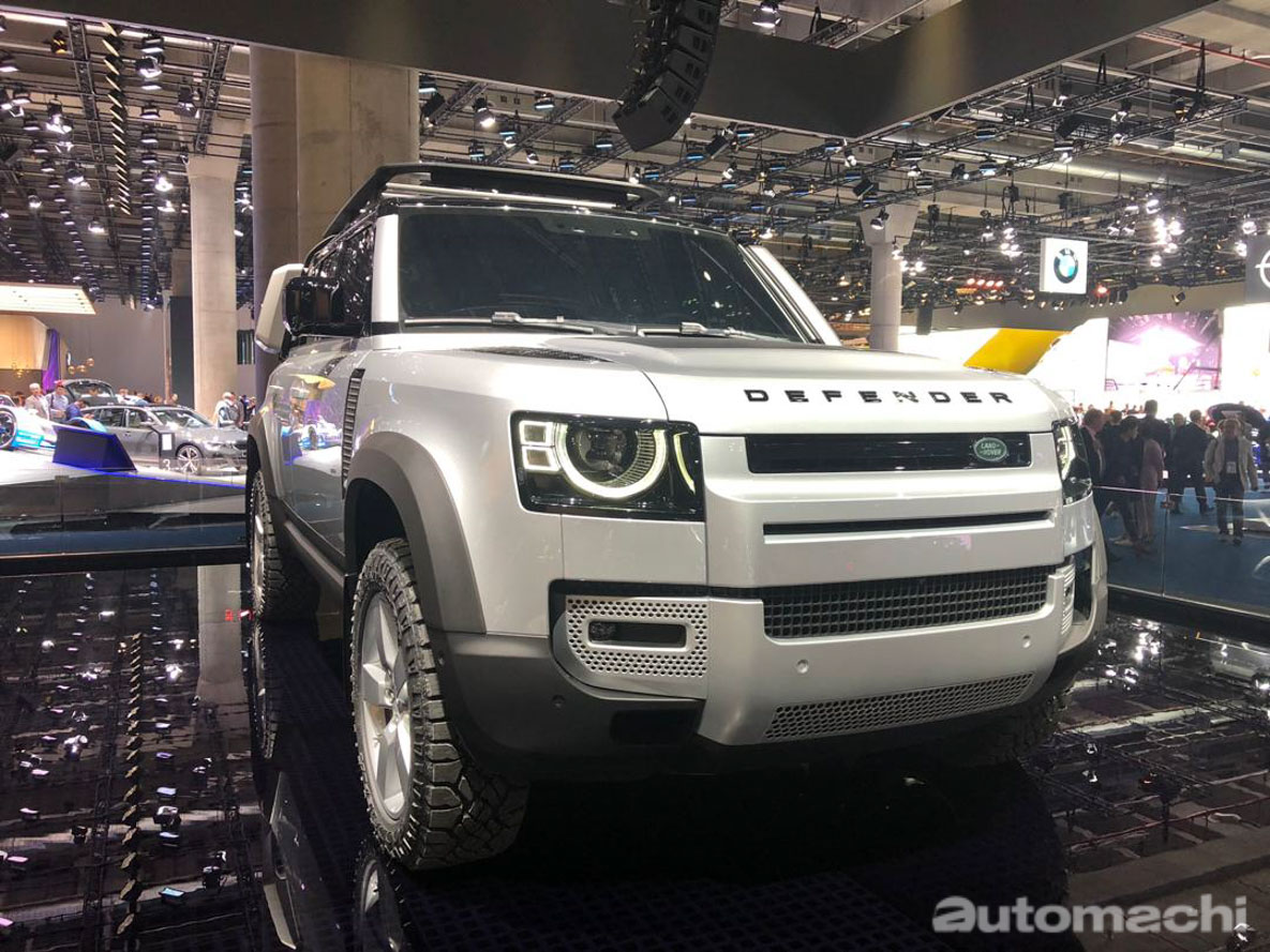 IAA 2019：2020 Land Rover Defender 实车鉴赏