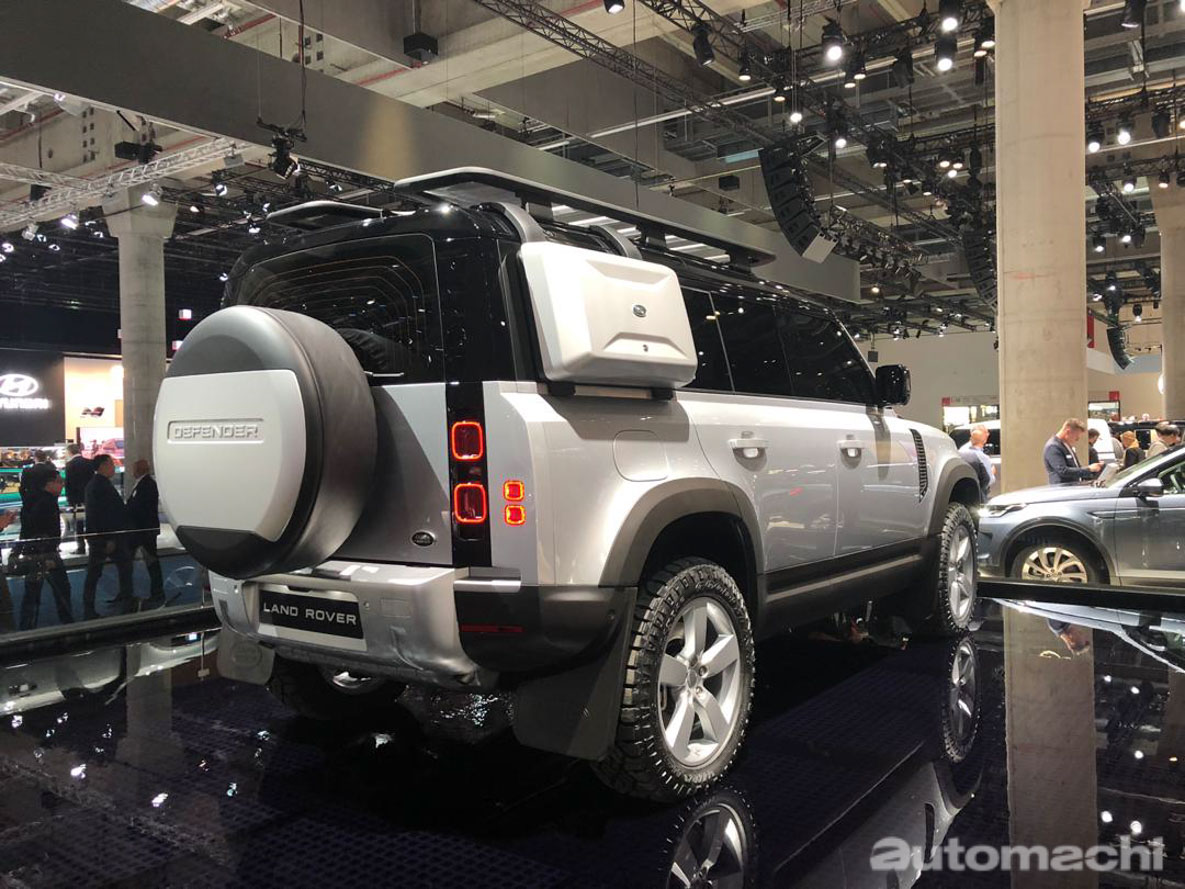 IAA 2019：2020 Land Rover Defender 实车鉴赏