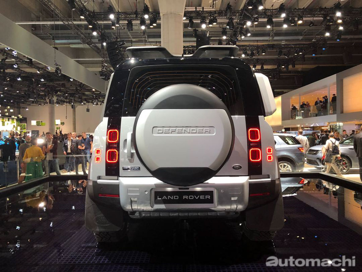 IAA 2019：2020 Land Rover Defender 实车鉴赏