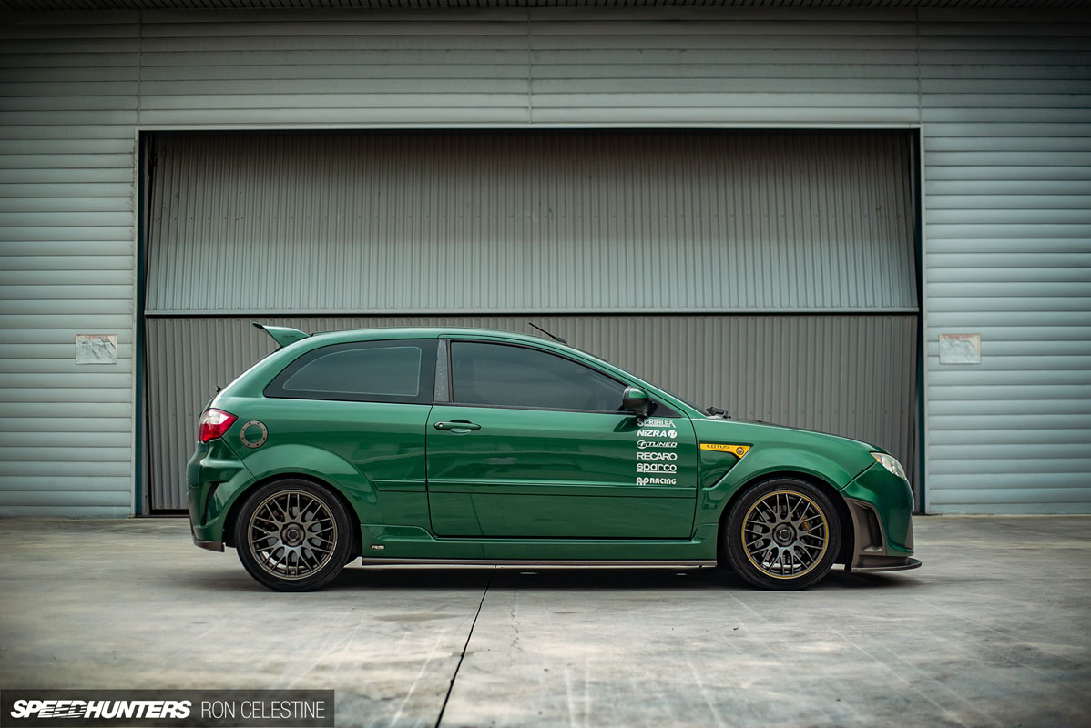 Proton Satria Neo R3 Lotus Racing ，最后一台国产钢炮