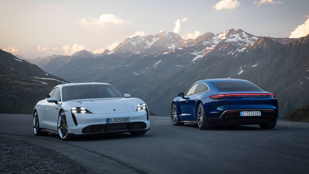 Porsche Taycan 纯电动轿跑全球发表，2.8秒可破百，续航力高达450KM