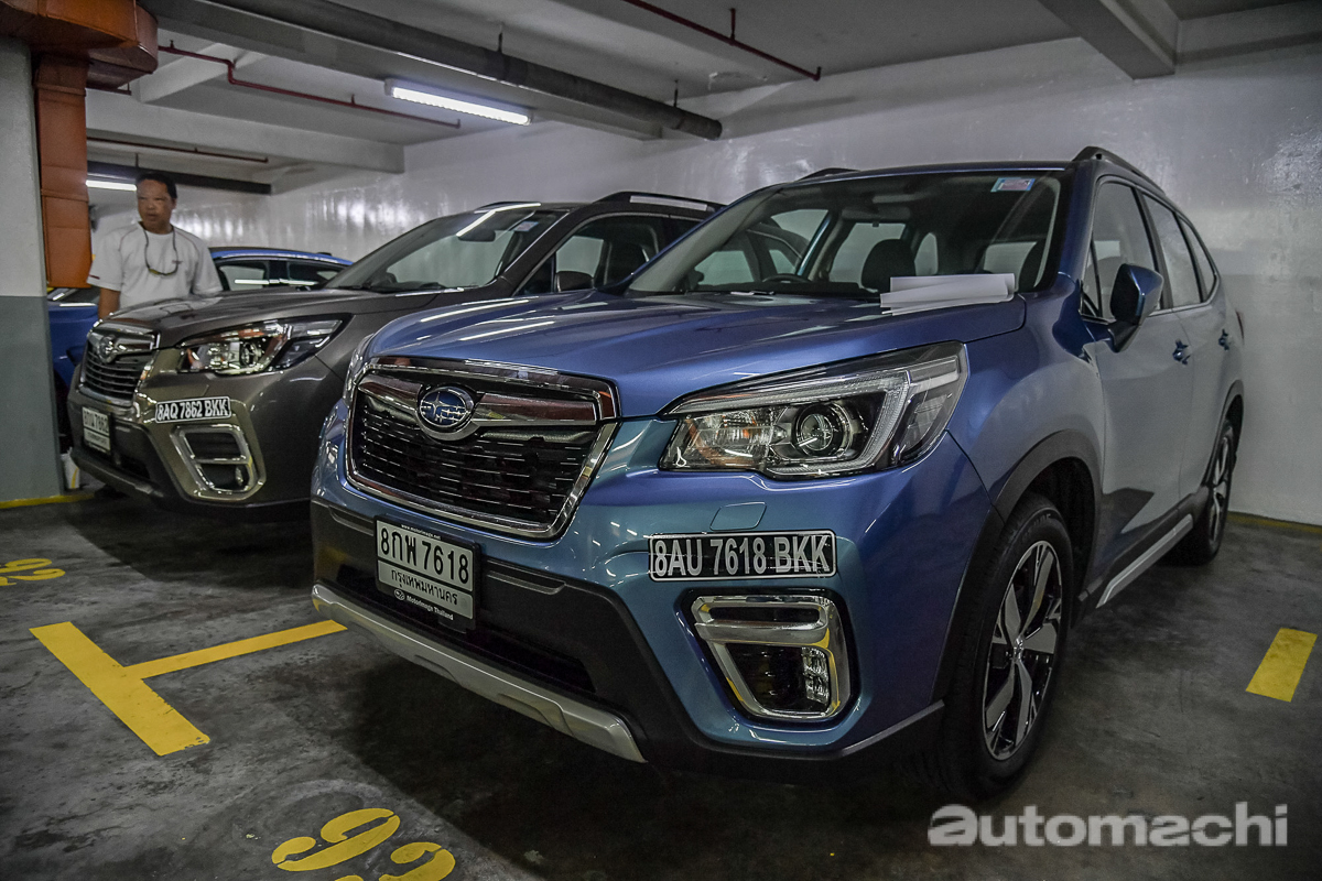 2019 Subaru Forester 泰国抢先体验，满缸燃油行驶接近900公里