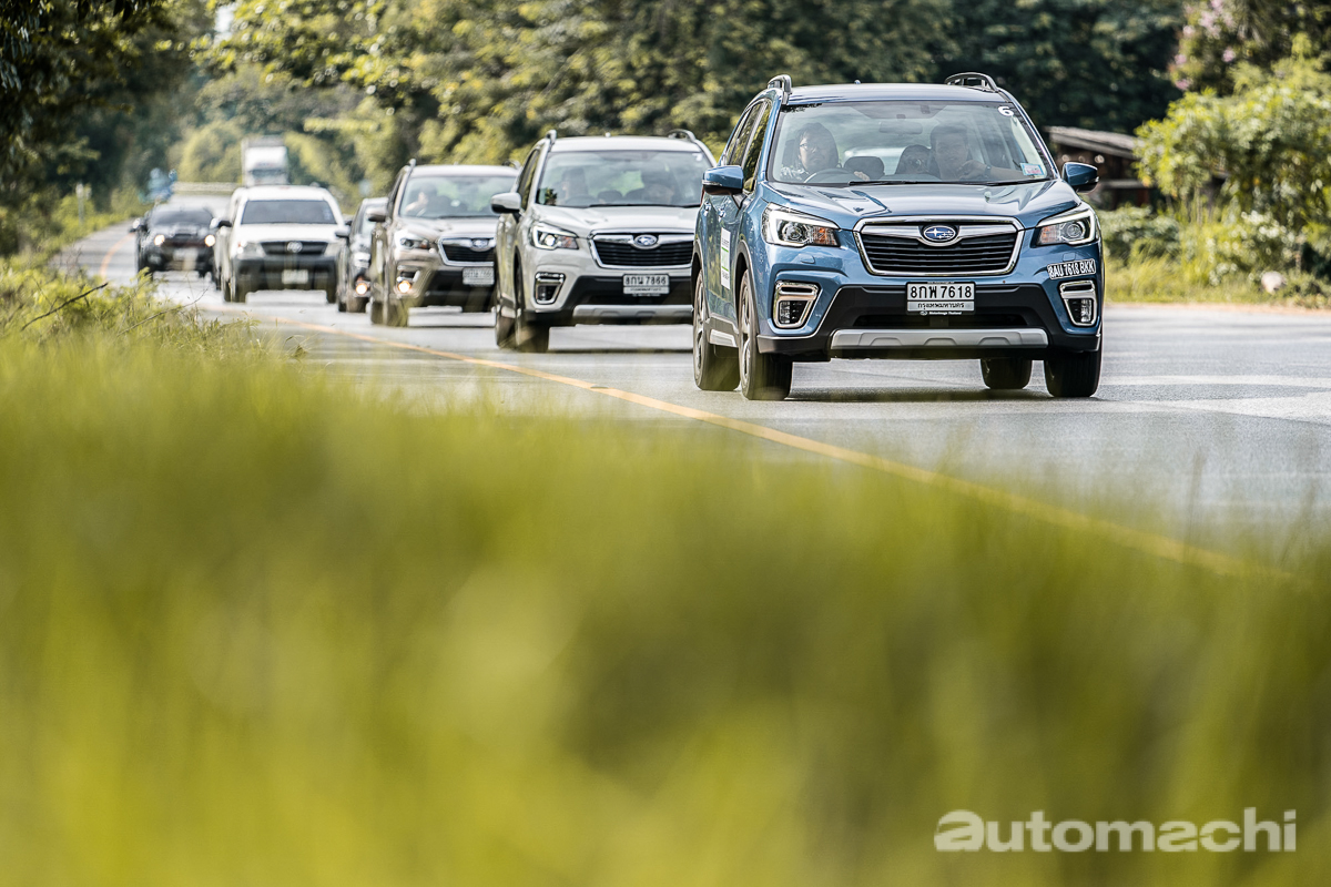 2019 Subaru Forester 泰国抢先体验，满缸燃油行驶接近900公里