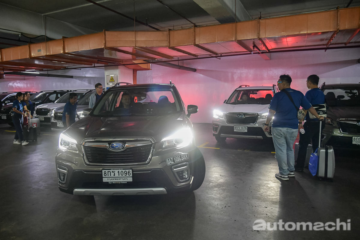 2019 Subaru Forester 泰国抢先体验，满缸燃油行驶接近900公里