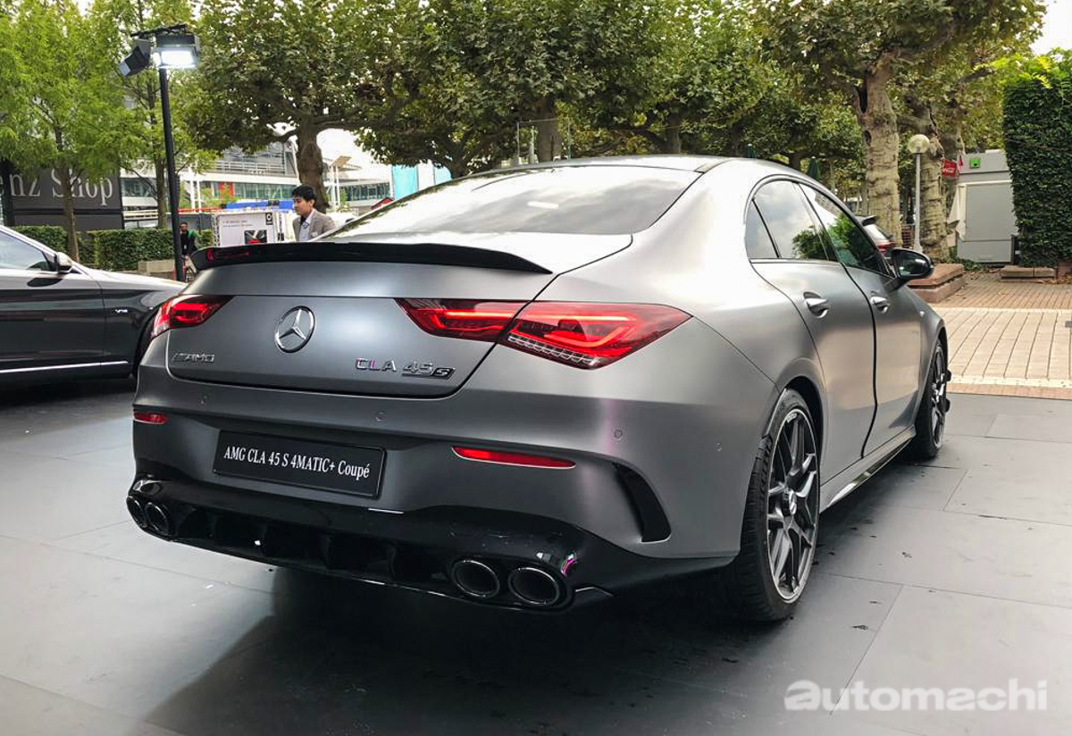 IAA 2019 ： Mercedes-AMG CLA 45 S 实车鉴赏