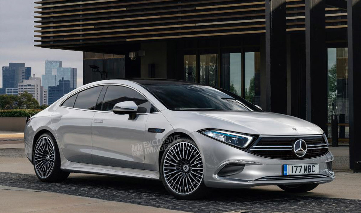 Taycan 杀手来袭, Mercedes-Benz EQS 法兰克福车展亮相