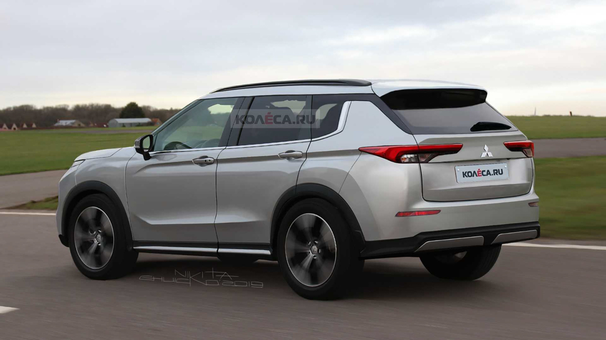 新一代 Mitsubishi Outlander 假想图曝光，车头设计更加炫酷