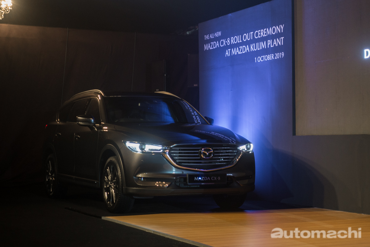 Mazda CX-8 正式下线：4种车型，正式公开接受预订