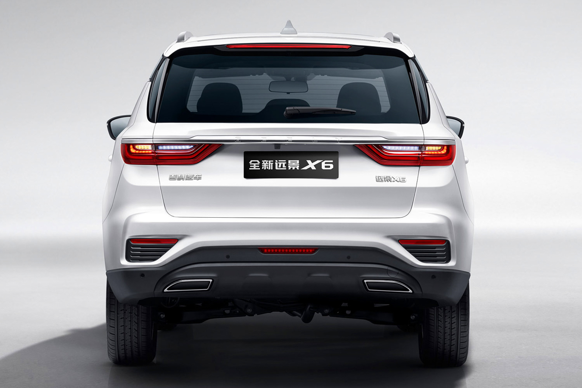 比博越还大，全新 Geely 远景X6 即将在10月16日首次亮相