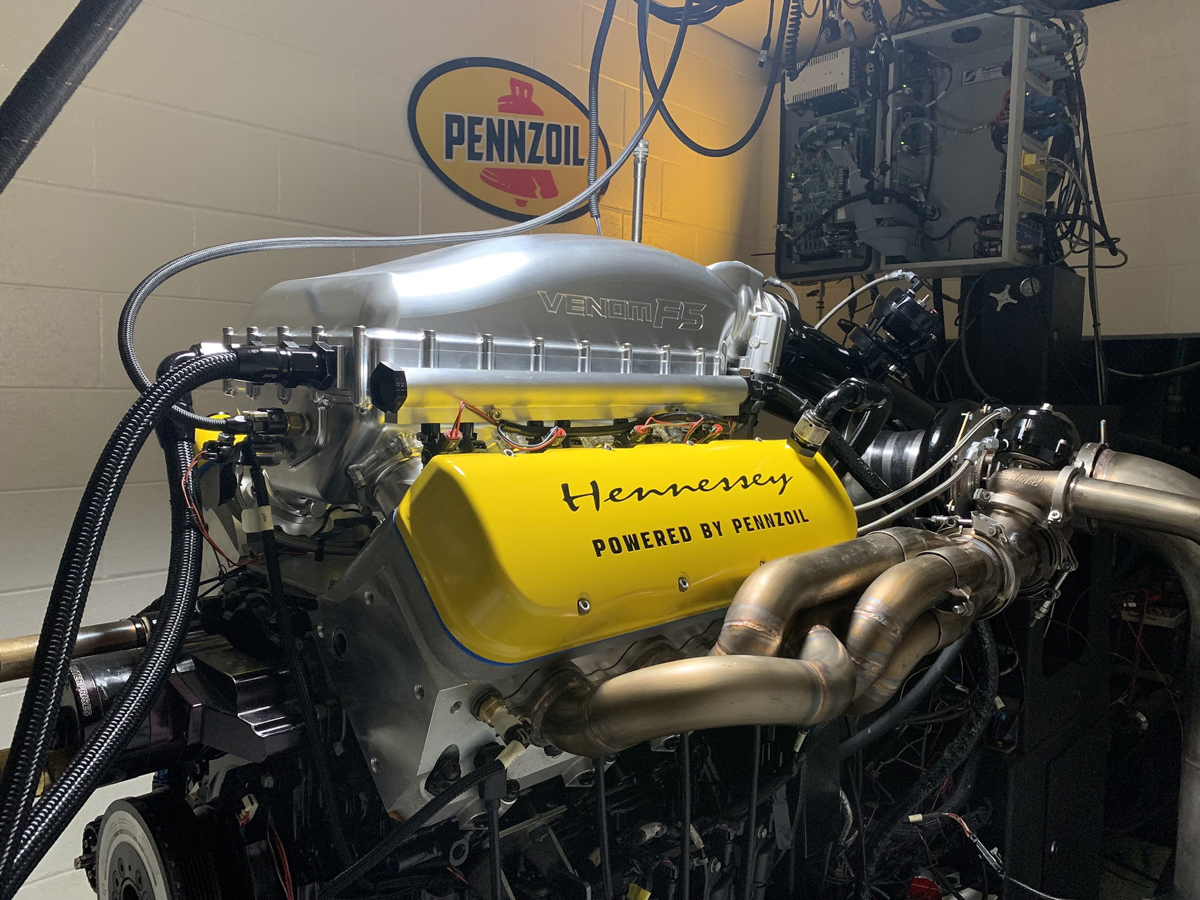 Hennessey Venom F5 动力配置确定，6.6L V8 双涡轮增压引擎/1817 Hp