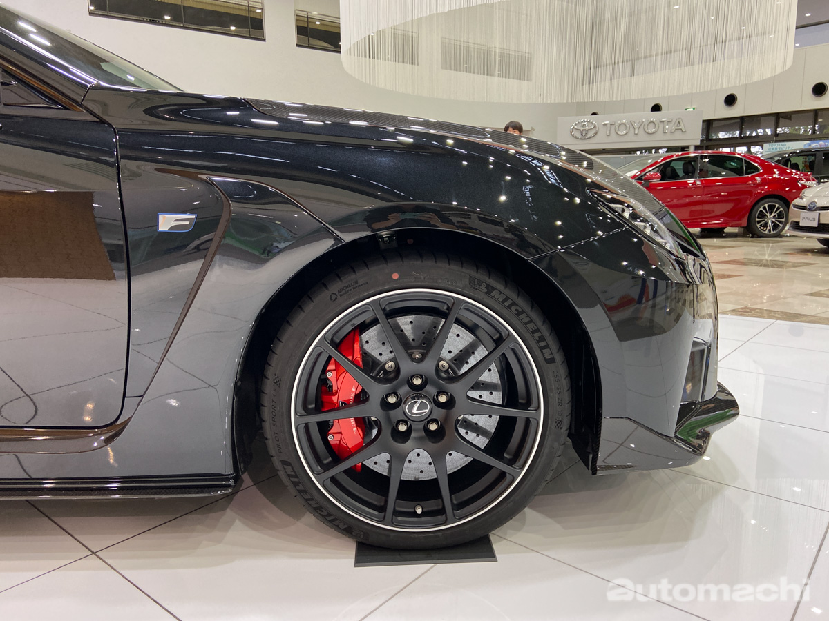 最后的自吸猛兽， Lexus RC F Track Edition 实车鉴赏