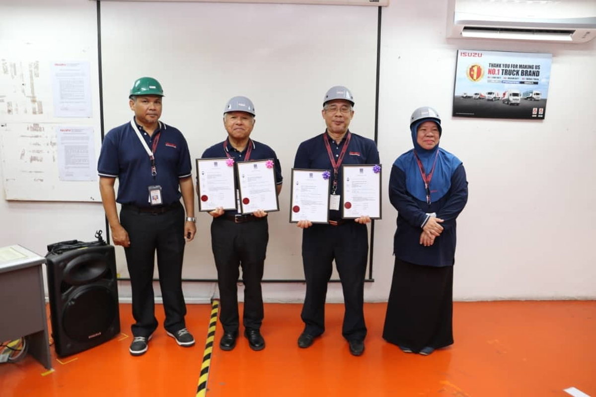 Isuzu Hicom Malaysia 获得著名 ISO 认证