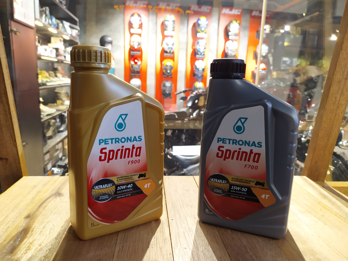 Petronas Sprinta 摩托车引擎油正式预览，富含 UltraFlex 技术