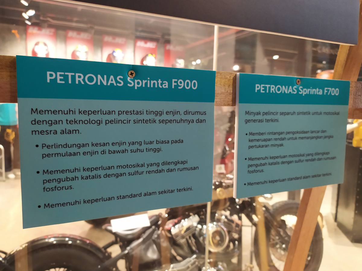 Petronas Sprinta 摩托车引擎油正式预览，富含 UltraFlex 技术