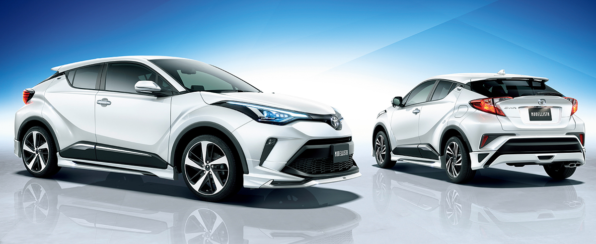续小改款 Toyota C-HR 有 GR Sport 版本后,TRD 以及 Modellista 套件也正式登场