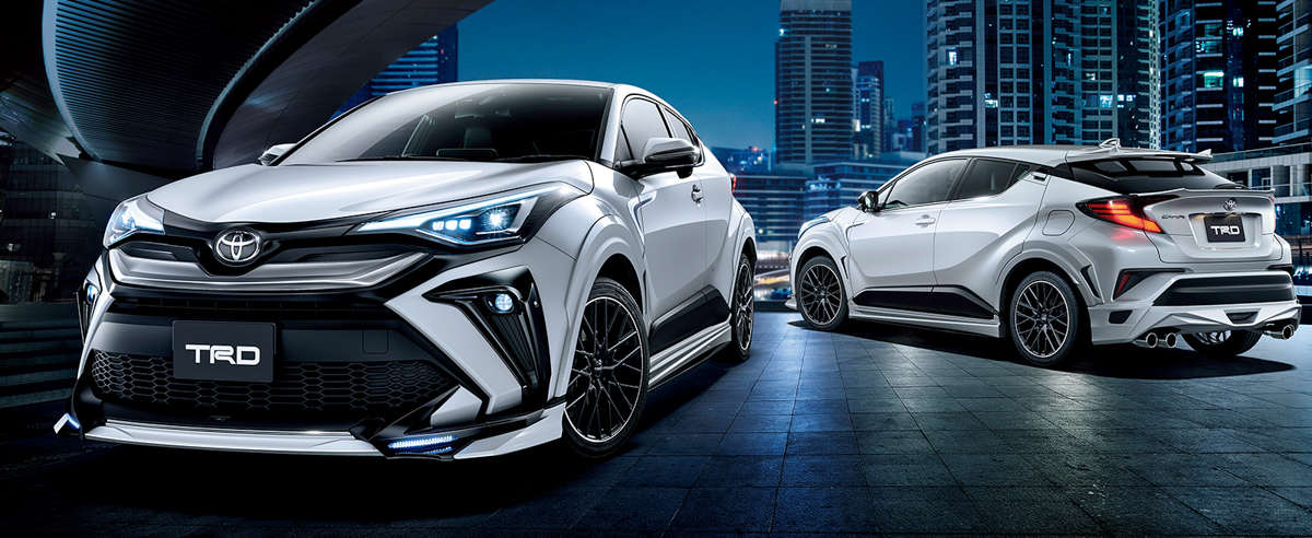 续小改款 Toyota C-HR 有 GR Sport 版本后,TRD 以及 Modellista 套件也正式登场