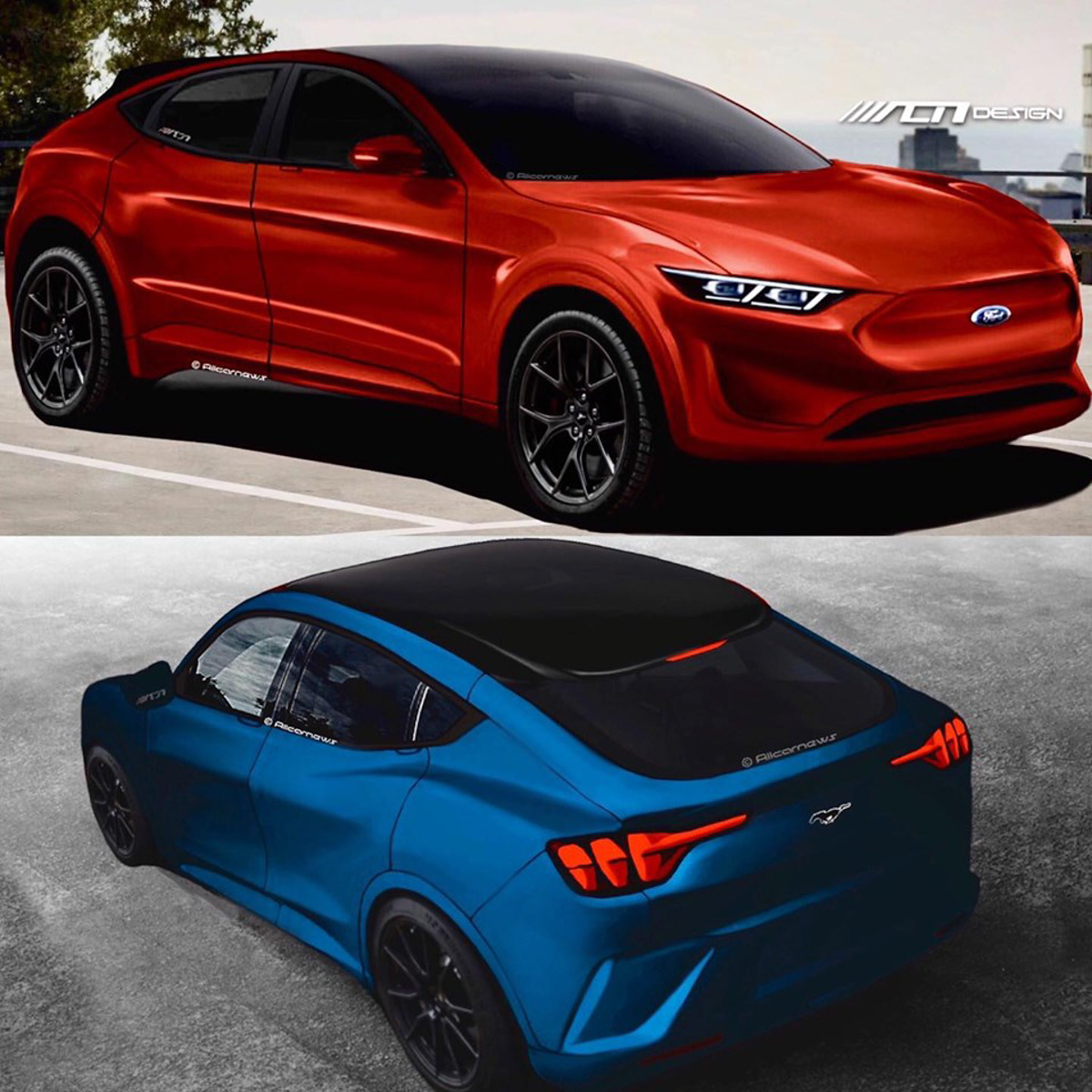 Ford Mustang Crossover 设计图曝光，11月18日正式发表