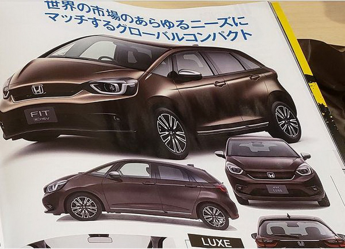 2020 Honda Jazz / Fit 内装真面目首次曝光