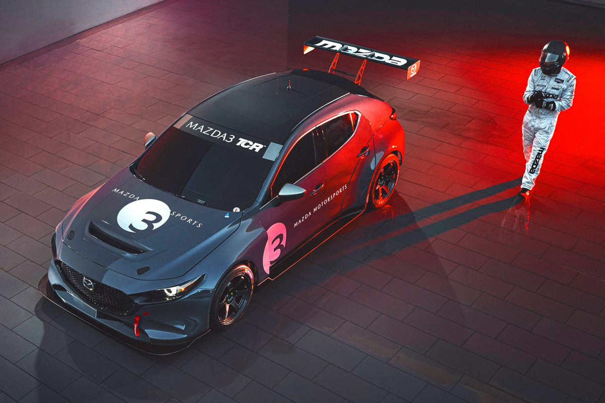 350 Hp 2.0L 涡轮引擎入列， Mazda3 TCR 猛爆登场