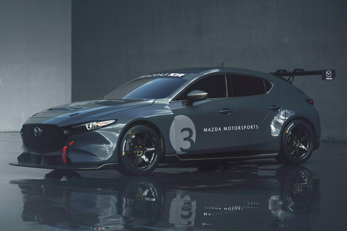 350 Hp 2.0L 涡轮引擎入列， Mazda3 TCR 猛爆登场