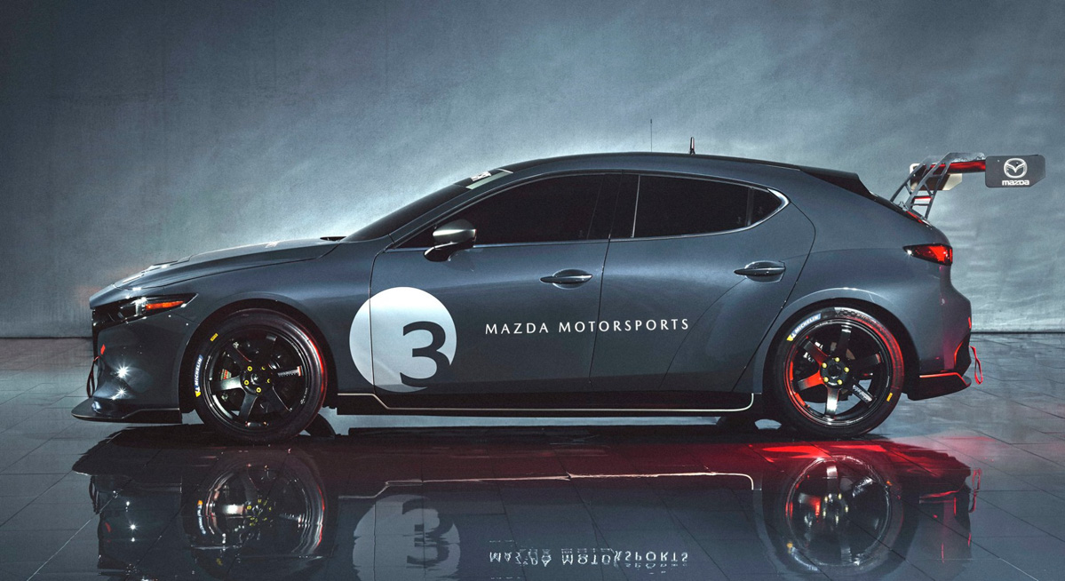 350 Hp 2.0L 涡轮引擎入列， Mazda3 TCR 猛爆登场