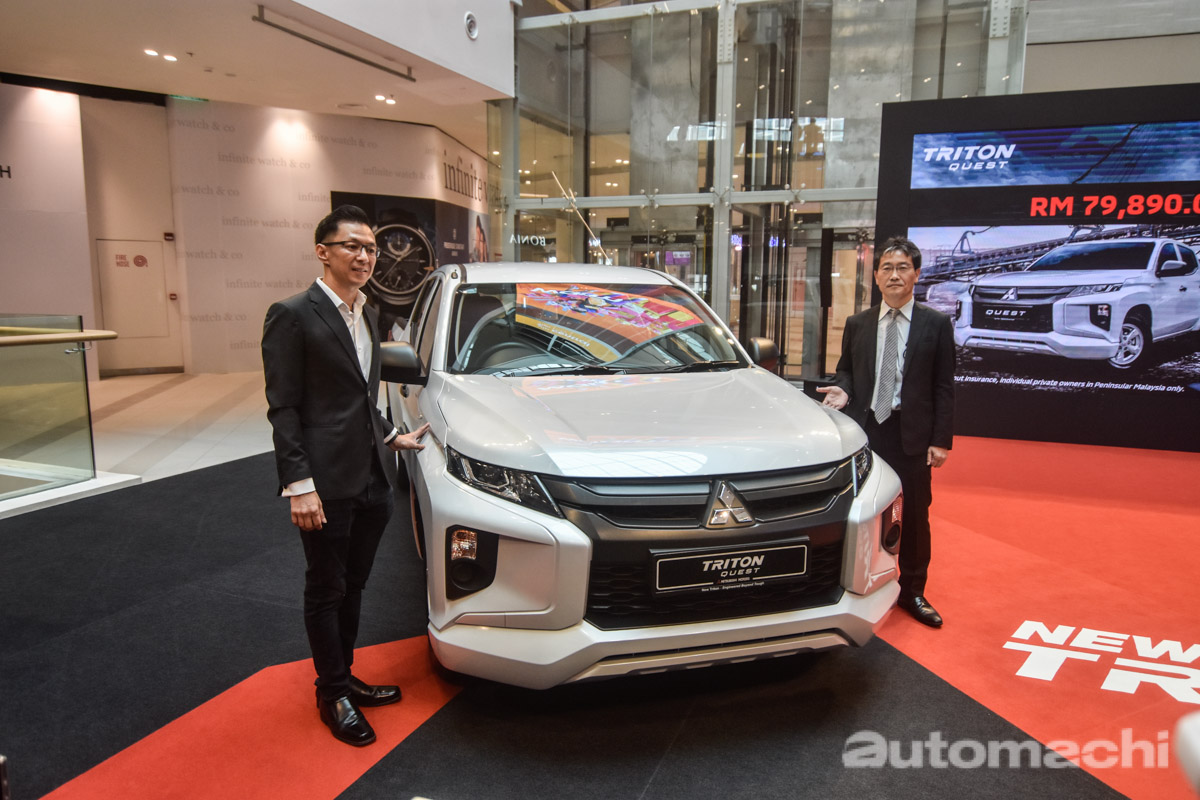 小改款 Mitsubishi Triton Quest 登场，售价 RM 79,890
