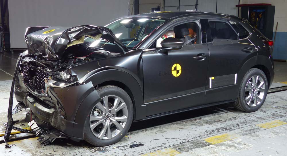 Mazda CX-30 获得 Euro NCAP 测试史上最高评分