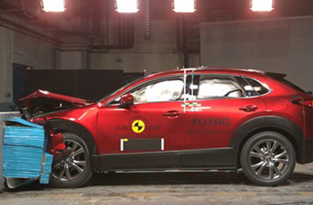 Mazda CX-30 获得 Euro NCAP 测试史上最高评分