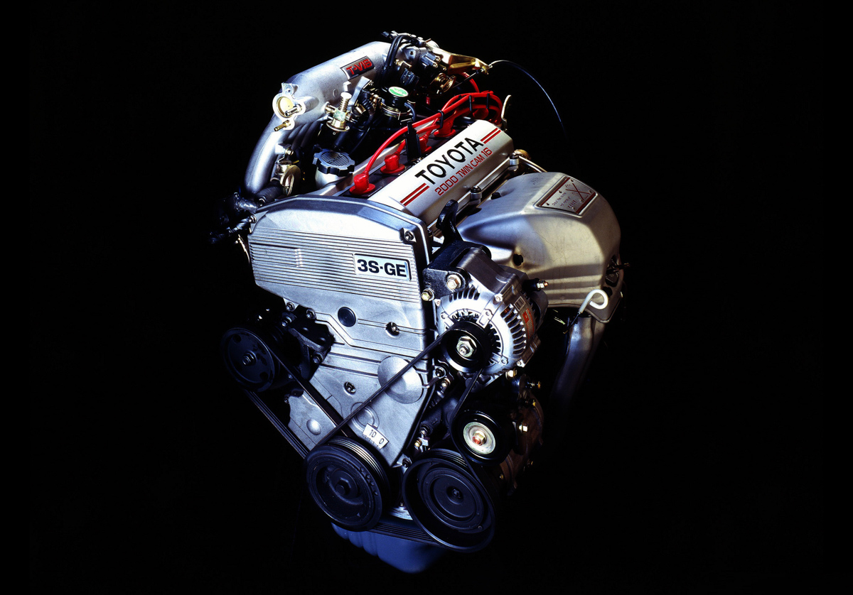 Toyota 与 Yamaha 的结晶， Toyota 3S-GE 引擎