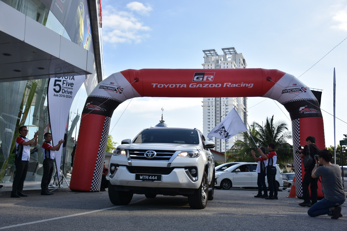 体验各国道路， Toyota's 5 Continent Drive 长征驾驶登陆我国